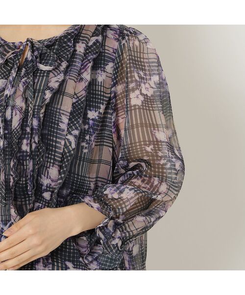 Rose Tiara / ローズティアラ シャツ・ブラウス | 【人気デザイン】【手洗いOK】バルーンヘムブラウス | 詳細11