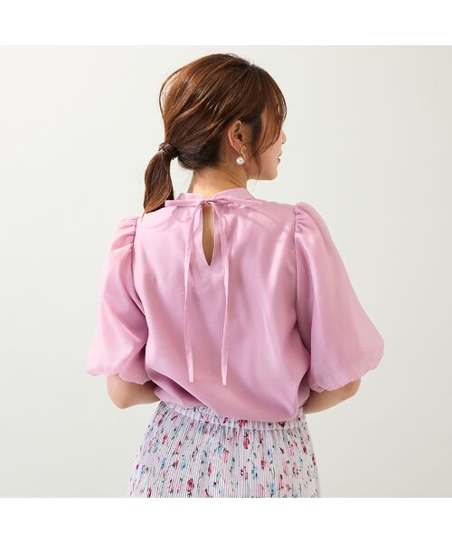 Rose Tiara / ローズティアラ シャツ・ブラウス | 【手洗いOK】バルーン袖ブラウス | 詳細4
