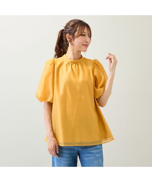 Rose Tiara / ローズティアラ シャツ・ブラウス | 【手洗いOK】バルーン袖ブラウス | 詳細7