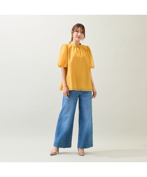 Rose Tiara / ローズティアラ シャツ・ブラウス | 【手洗いOK】バルーン袖ブラウス | 詳細8