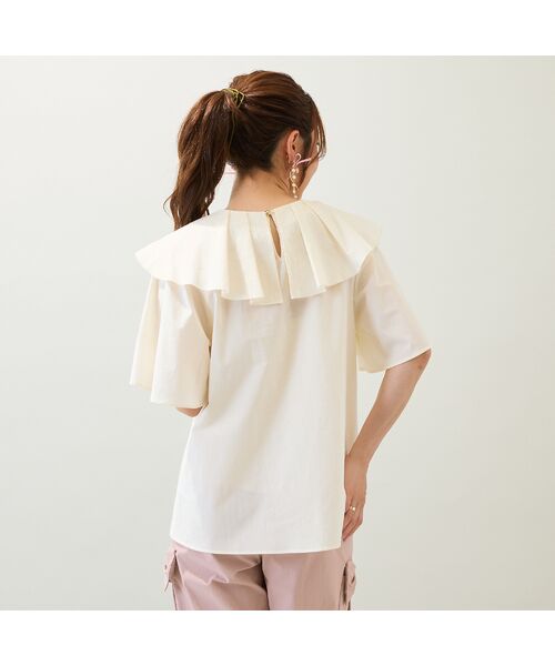 Rose Tiara / ローズティアラ シャツ・ブラウス | 【手洗いOK】ダブルフリルブラウス | 詳細4