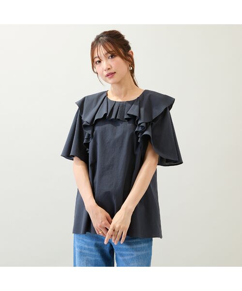 Rose Tiara / ローズティアラ シャツ・ブラウス | 【手洗いOK】ダブルフリルブラウス | 詳細5