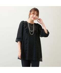 Rose Tiara / ローズティアラ シャツ・ブラウス | 【手洗いOK】楊柳フリルブラウス