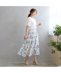 セール】 【22fabric】ボタニカルフラワー/ フィッシュテール