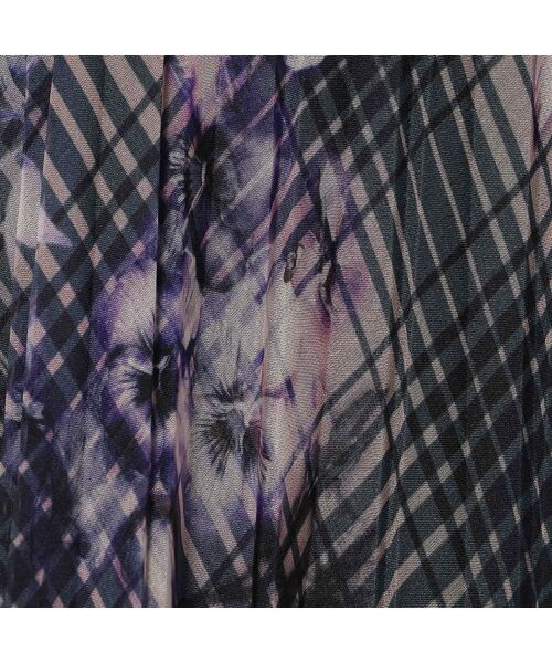 Rose Tiara / ローズティアラ ミニ・ひざ丈スカート | 【セットアップ対応】プリントプリーツスカート | 詳細15