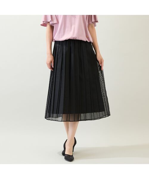 Rose Tiara / ローズティアラ ミニ・ひざ丈スカート | 【セットアップ対応】フレアプリーツスカート | 詳細1