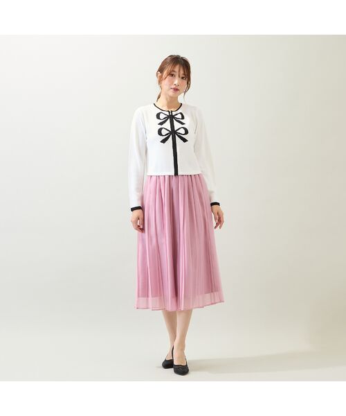 Rose Tiara / ローズティアラ ミニ・ひざ丈スカート | 【セットアップ対応】フレアプリーツスカート | 詳細4