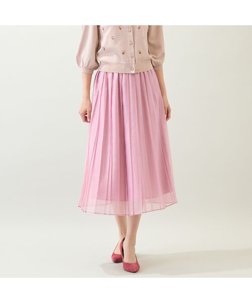 Rose Tiara / ローズティアラ ミニ・ひざ丈スカート | 【セットアップ対応】フレアプリーツスカート | 詳細6