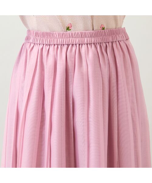 Rose Tiara / ローズティアラ ミニ・ひざ丈スカート | 【セットアップ対応】フレアプリーツスカート | 詳細10