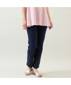 Rose Tiara / ローズティアラ その他パンツ | 【定番人気/手洗いOK】パールスタッズレギンスパンツ