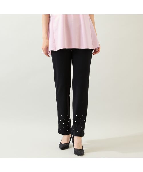Rose Tiara / ローズティアラ その他パンツ | 【定番人気/手洗いOK】パールスタッズレギンスパンツ | 詳細3