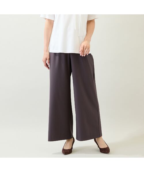 Rose Tiara / ローズティアラ その他パンツ | 【接触冷感/UVカット/抗菌/防臭】イージーワイドパンツ | 詳細2