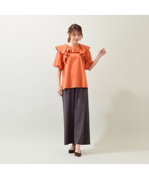 Rose Tiara / ローズティアラ その他パンツ | 【接触冷感/UVカット/抗菌/防臭】イージーワイドパンツ | 詳細3