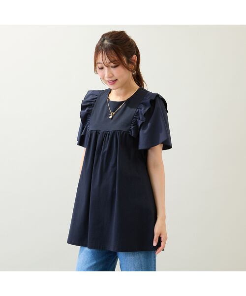 Rose Tiara / ローズティアラ カットソー | 【コットン100％/手洗い可】ペプラムブラウス | 詳細3