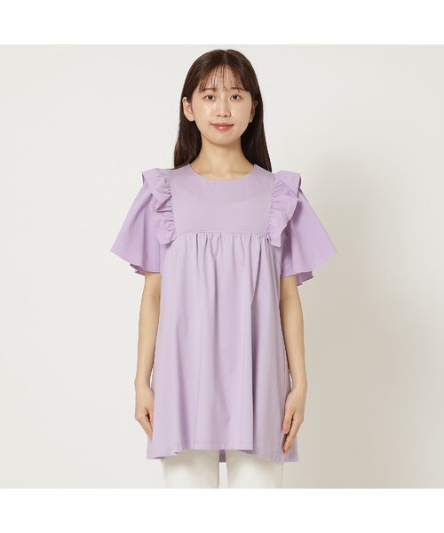 Rose Tiara / ローズティアラ カットソー | 【コットン100％/手洗い可】ペプラムブラウス | 詳細8