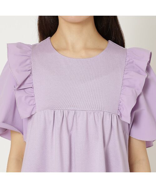 Rose Tiara / ローズティアラ カットソー | 【コットン100％/手洗い可】ペプラムブラウス | 詳細11