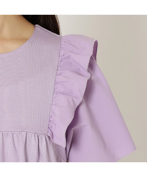 Rose Tiara / ローズティアラ カットソー | 【コットン100％/手洗い可】ペプラムブラウス | 詳細12