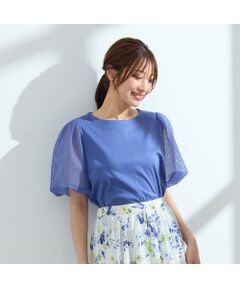 Rose Tiara / ローズティアラ カットソー | 【接触冷感/手洗い可】ボリューム袖カットソー