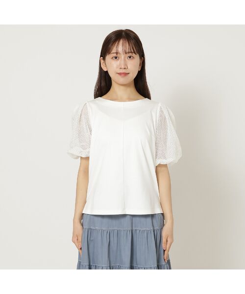 Rose Tiara / ローズティアラ カットソー | 【接触冷感/手洗い可】ボリューム袖カットソー | 詳細7