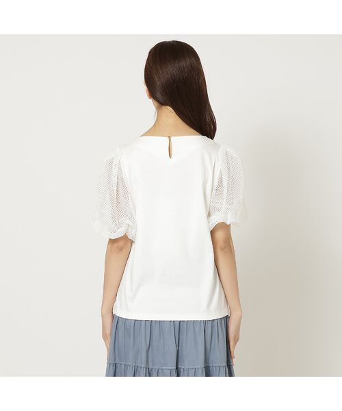 Rose Tiara / ローズティアラ カットソー | 【接触冷感/手洗い可】ボリューム袖カットソー | 詳細9