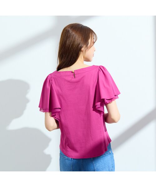 Rose Tiara / ローズティアラ カットソー | 【手洗い可】フリル袖カットソー | 詳細3