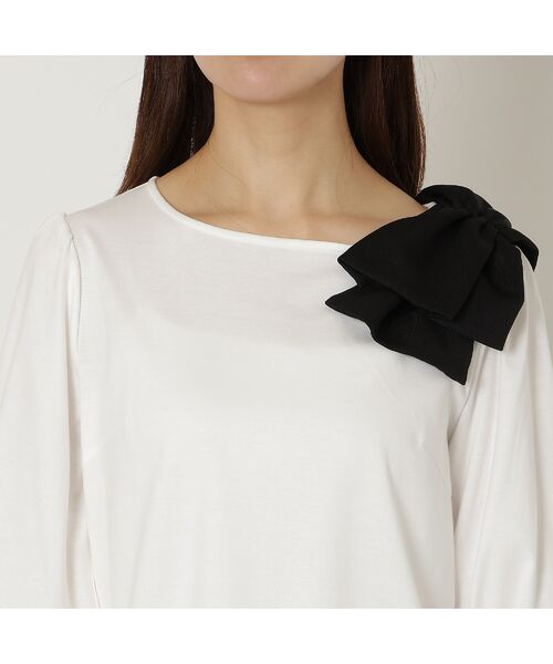 Rose Tiara / ローズティアラ カットソー | 【接触冷感/綿100%/手洗いOK】ビッグリボンカットソー | 詳細9