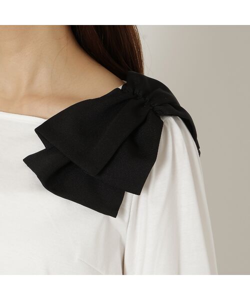 Rose Tiara / ローズティアラ カットソー | 【接触冷感/綿100%/手洗いOK】ビッグリボンカットソー | 詳細10