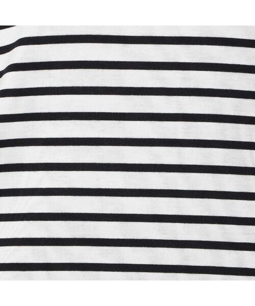 Rose Tiara / ローズティアラ カットソー | 【接触冷感/綿100%/手洗いOK】ビッグリボンカットソー/ボーダー | 詳細12