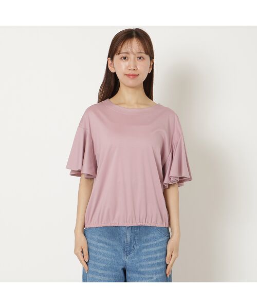 Rose Tiara / ローズティアラ カットソー | 【接触冷感/綿100%/手洗いOK】フレアスリーブカットソー | 詳細8