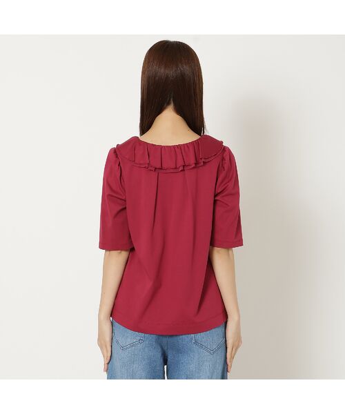 Rose Tiara / ローズティアラ カットソー | 【接触冷感/綿100%/手洗いOK】フリルカットソー | 詳細8