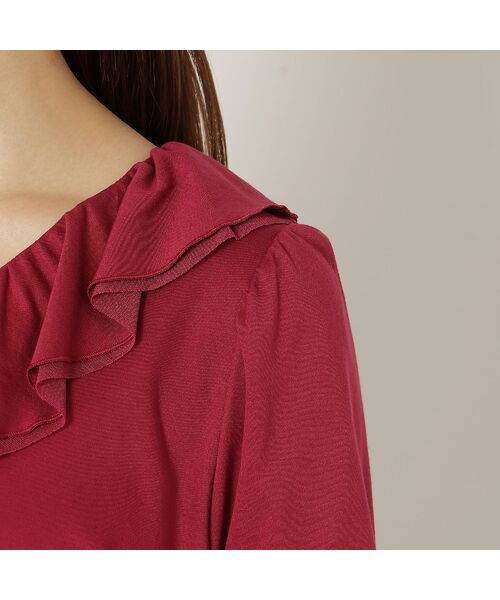 Rose Tiara / ローズティアラ カットソー | 【接触冷感/綿100%/手洗いOK】フリルカットソー | 詳細10