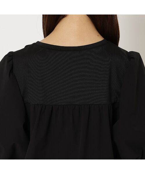 Rose Tiara / ローズティアラ カットソー | 【接触冷感/UVカット/手洗いOK】バックギャザー切替カットソー | 詳細12