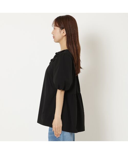 Rose Tiara / ローズティアラ カットソー | 【接触冷感/UVカット/手洗いOK】バックギャザー切替カットソー | 詳細5