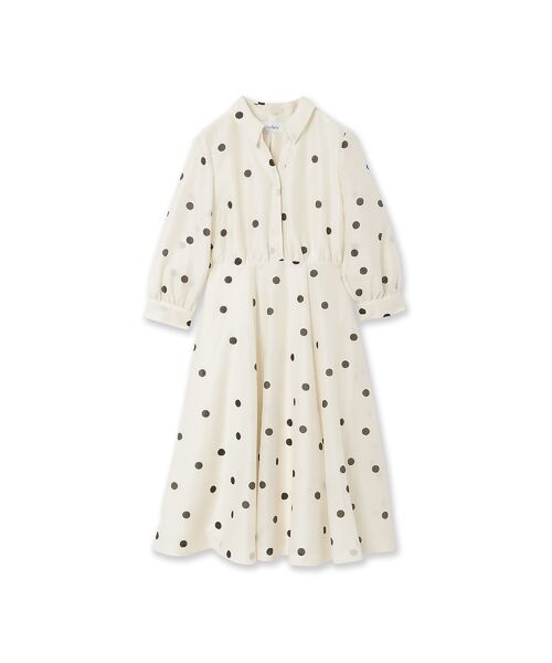 Rose Tiara / ローズティアラ ミニ丈・ひざ丈ワンピース | シャツ風ドットワンピース | 詳細16