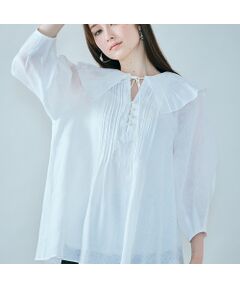 Rose Tiara / ローズティアラ シャツ・ブラウス | オーバーピンタックブラウス