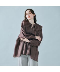 Rose Tiara / ローズティアラ シャツ・ブラウス | オーバーピンタックブラウス