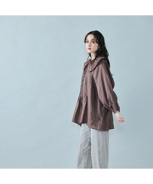 Rose Tiara / ローズティアラ シャツ・ブラウス | オーバーピンタックブラウス | 詳細6