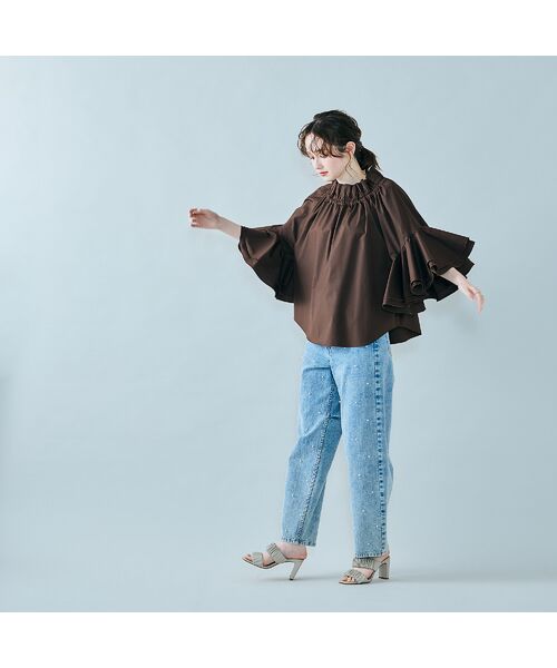 Rose Tiara / ローズティアラ シャツ・ブラウス | ラッフルスリーブブラウス | 詳細6