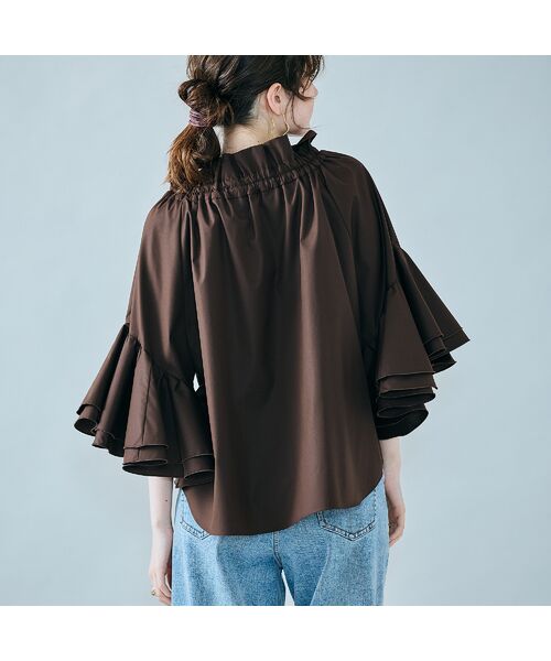 Rose Tiara / ローズティアラ シャツ・ブラウス | ラッフルスリーブブラウス | 詳細9