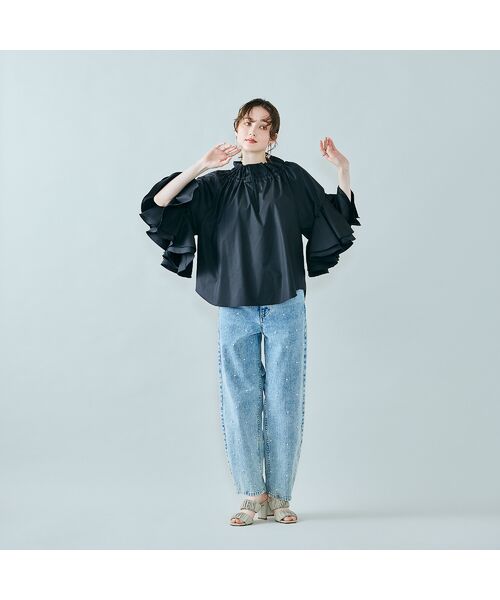 Rose Tiara / ローズティアラ シャツ・ブラウス | ラッフルスリーブブラウス | 詳細10