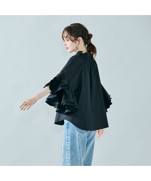 Rose Tiara / ローズティアラ シャツ・ブラウス | ラッフルスリーブブラウス | 詳細11