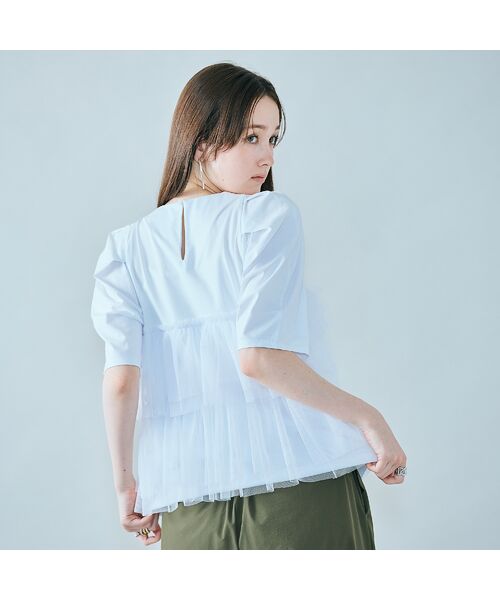 Rose Tiara / ローズティアラ カットソー | ティアードチュールカットソー | 詳細2