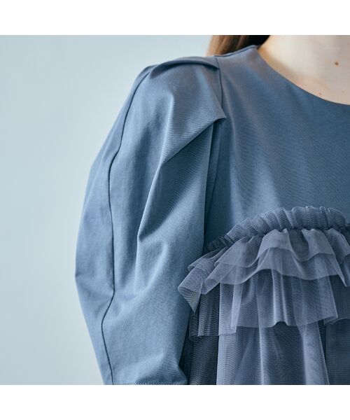 Rose Tiara / ローズティアラ カットソー | ティアードチュールカットソー | 詳細8