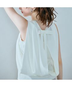 Rose Tiara / ローズティアラ カットソー | バックシャンノースリーブカットソー