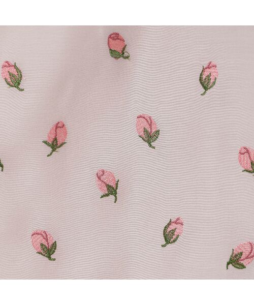 Rose Tiara / ローズティアラ ミニ丈・ひざ丈ワンピース | 【美シルエット】つぼみ刺繍ワンピース | 詳細16