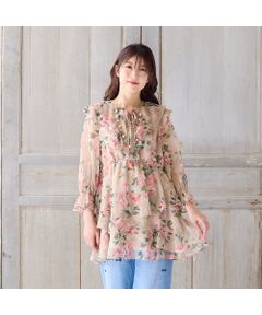 Rose Tiara / ローズティアラ シャツ・ブラウス | フリルチュニック