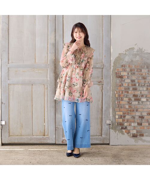 Rose Tiara / ローズティアラ シャツ・ブラウス | フリルチュニック | 詳細3