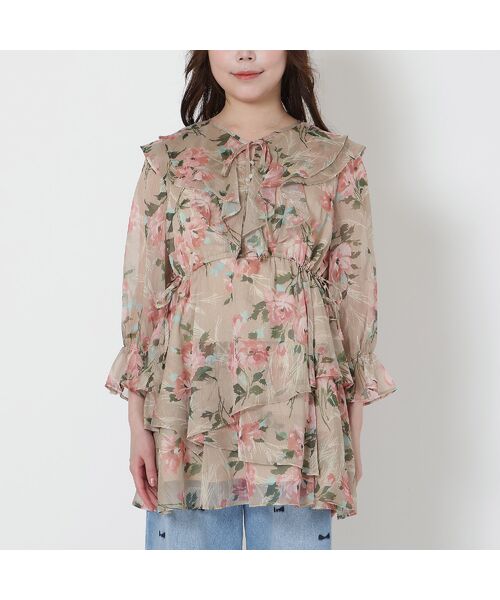 Rose Tiara / ローズティアラ シャツ・ブラウス | フリルチュニック | 詳細8