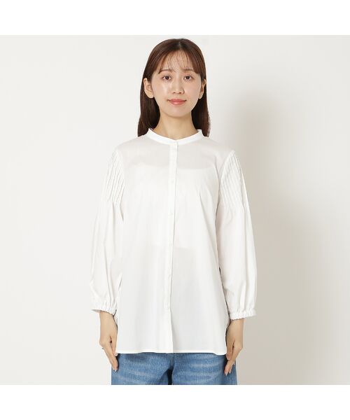 Rose Tiara / ローズティアラ シャツ・ブラウス | 【2way】【接触冷感/UVカット/イージーケア/手洗いOK】レース襟ブラウス | 詳細15