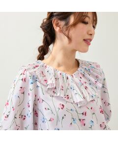Rose Tiara / ローズティアラ シャツ・ブラウス | 【セットアップ対応】フラワープリントブラウス